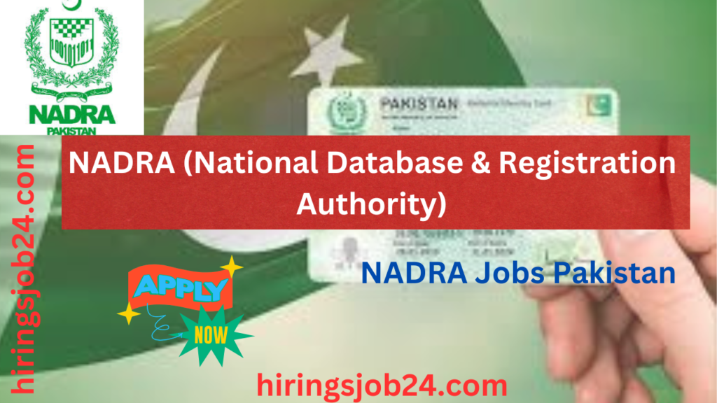 NADRA Jobs Pakistan