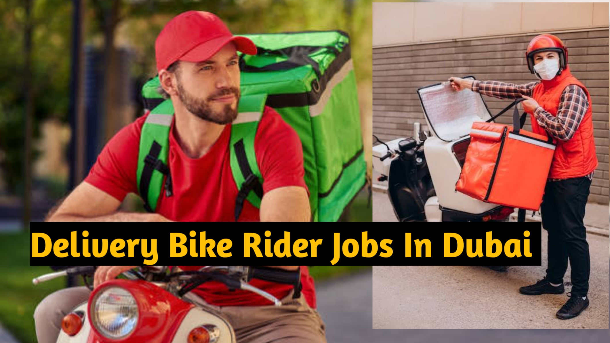 Delivery Bike Rider Jobs In Dubai